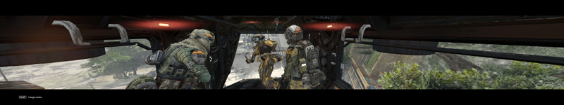 Illustration for article titled 7680x1440 Titanfall Screens Are Just Being Silly